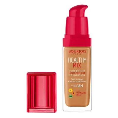 Bourjois Healthy Mix Anti-Fatigue Medium Coverage Liquid Foundation Caramel, 30ml