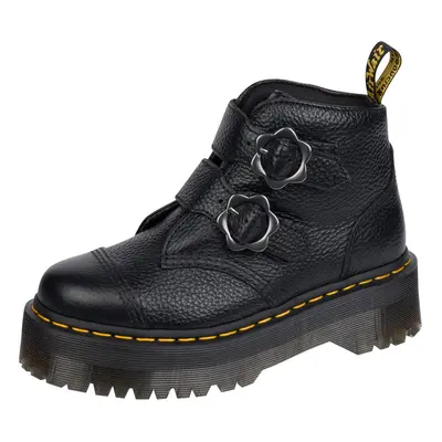 Dr. Martens Women's Devon Flower Ankle Boot Black