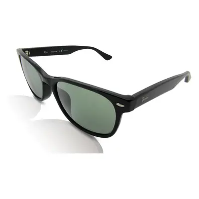 Ray-Ban RB2184F Wayfarer Polarised Sunglasses 901/58 Black Green