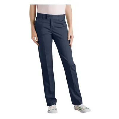 Dickies Big Girls' Stretch Slim Straight Pant Dark Navy