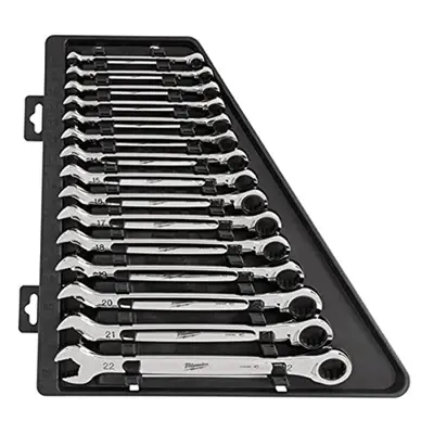 MLW48-22-9516 Ratcheting Combination Wrench Set Metric