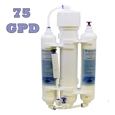 Finerfilters Stage Compact Aquarium Reverse Osmosis Unit GPD for Tropical, Marine & Discus Fish