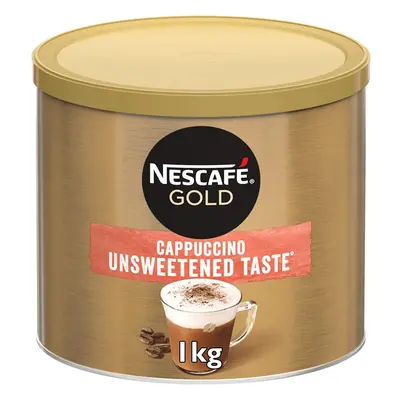 Nescafe Gold Cappuccino Unsweetened Taste Instant Coffee Tin kg