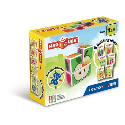 Geomag 131" Magicube Fruit Building Set