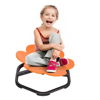 AIYAPLAY Sensory Spinning Chair for Kids, for Balance, Coordination, Orange