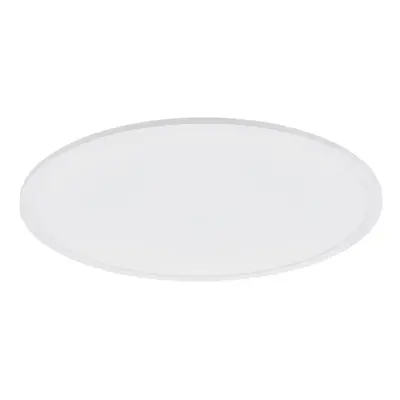 600mm Modern Sleek Ceiling Light White Slim Round Low Profile 36W LED 4000K