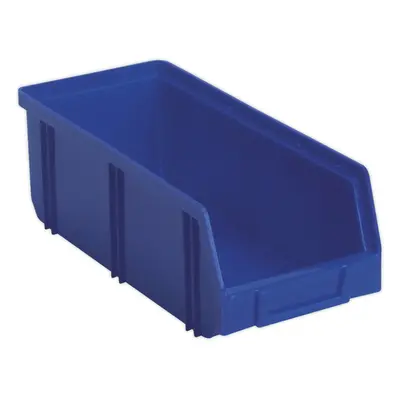 28 PACK Blue x x 85mm Plastic Storage Bin - Warehouse Parts Picking Tray