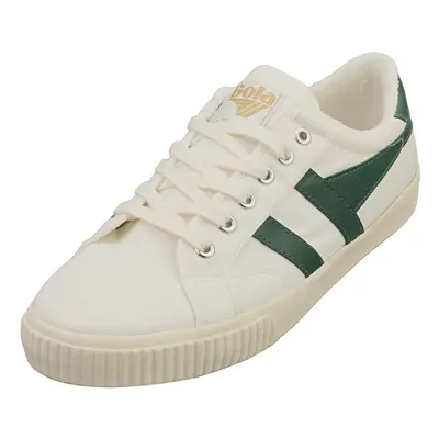 (9) Gola Ternnis Mark Cox Mens Fashion Trainers in Off White Green