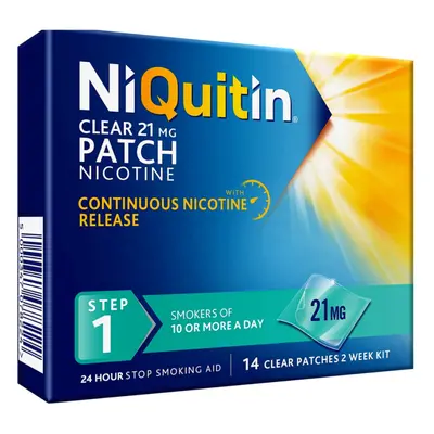 NiQuitin CQ Clear Patches (Step 1) 21mg x