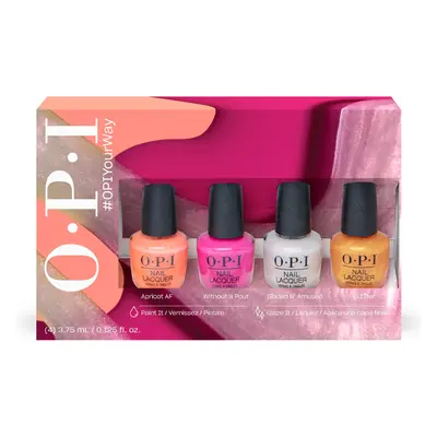 Nail Polish, Long Lasting Luxury Nail Varnish, OPI Your Way, Nail Lacquer, Piece Mini-Pack, x 3.