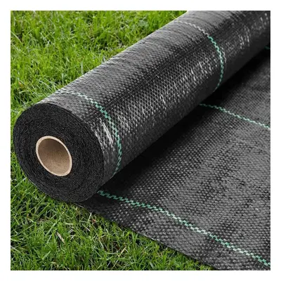 (50 m) Heavy Duty Weed Control Membrane Garden Barrier Fabric for Landscaping Cover