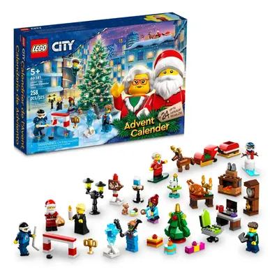 LEGO City Advent Calendar Christmas Holiday Countdown Playset Gift Idea to Countdown to Adventur