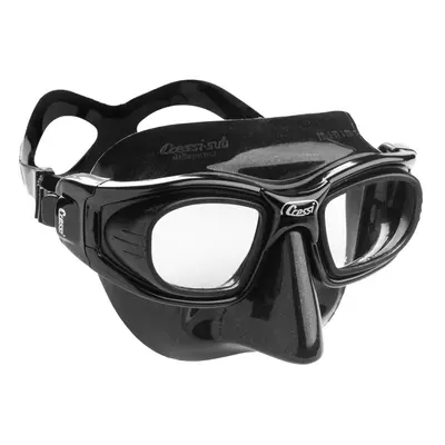 cressi Freediving 2-Flat Lens Mask - Low Internal Volume - Perfect Vis