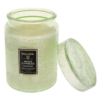 White Cypress - Large by Voluspa for Unisex - oz Candle