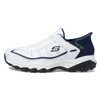 Skechers Men's Afterburn M. Fit Grill Captain Loafer White/Navy