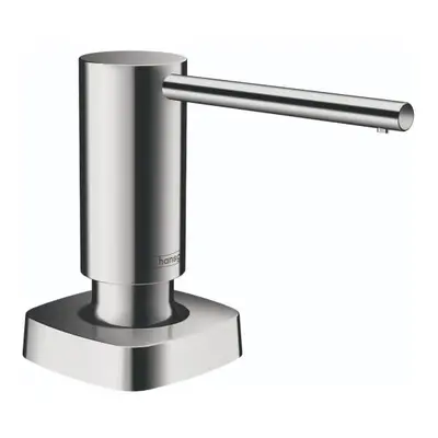 hansgrohe Bath and Kitchen Sink Soap Dispenser Metris 4-inch Modern Soap Dispenser in Chrome