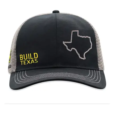 John Deere Build State Pride Cap-Black and Gray-Texas