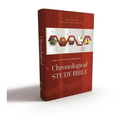 NKJV, Chronological Study Bible, Hardcover, Comfort Print