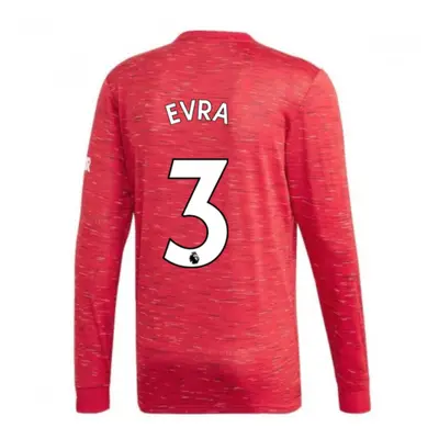 (3XL) Man Utd Adidas Home Long Sleeve Shirt (EVRA 3)