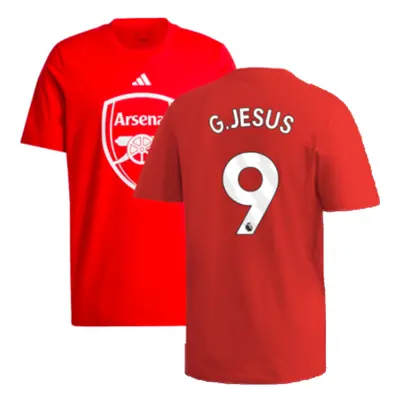 (L) Arsenal DNA Graphic Tee (Red) (G.Jesus 9)