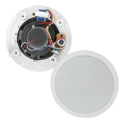 6.5" Round Ceiling Wall Speaker 100V Line / Ohm Way Premium PA Surround