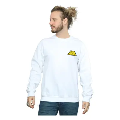 (5XL, White) Star Wars Mens Japanese Character Badge Sweatshirt