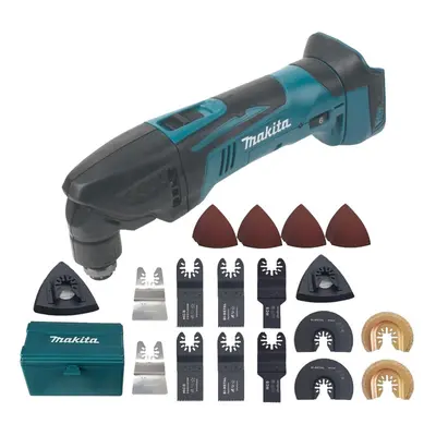 Makita DTM50Z 18v LXT Cordless Multi Tool Bare + 54pc Set Plunge Blades + Box