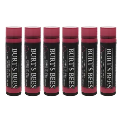 Burts Bees Tinted Lip Balm - Hibiscus - Pack of For Unisex 0.15 oz Lip Balm