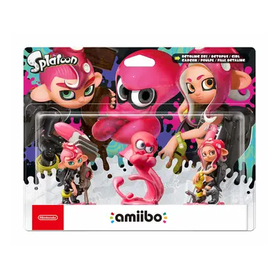 Octoling Triple Pack (Octoling Boy + Octopus + Girl) amiibo (Splatoon Collection) (Nintendo Swit