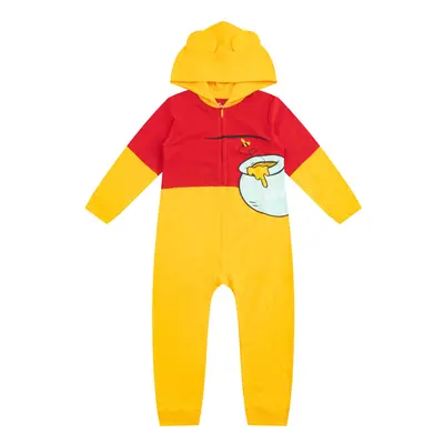 Disney Winnie The Pooh and Tigger Boys Costume Zip Up Hooded Cosplay Coverall for Infant Baby an