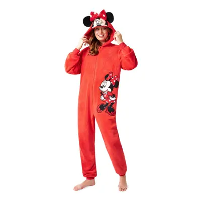 Disney Stitch One Piece Pyjama Unisex - Snug Fit Costume for Cosplay and Halloween - Flannel One