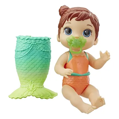 Baby Alive Lil Splashes Brunette Mermaid Doll