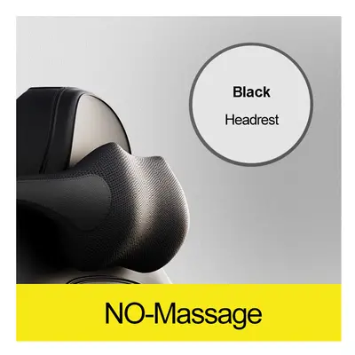 (No-Black-Headrest) Car Massage Neck Support Pillow Seat Back Headrest Pillow Support