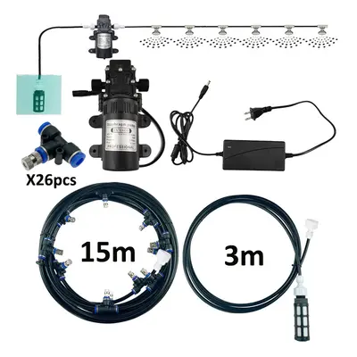 (18m kit) Electric Sprayer Plant Mister Water Nebulizer Garden Outdoor Patio Atomizer For Flower