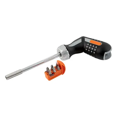 Bahco 808050P Ratchet Bit Screwdriver Swivel Pistol Grip