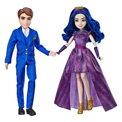 Disney Descendants Royal Couple Engagement, 2-Doll Pack with Fashion