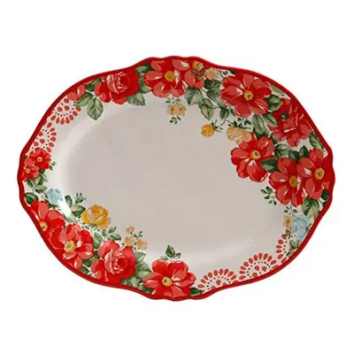 The Pioneer Woman Vintage Floral Serving Platter