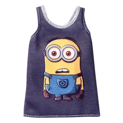 Barbie Despicable Me Fashion Black Tank Top Fashion Pack