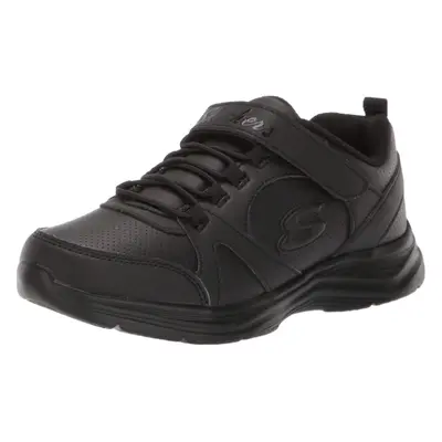 Skechers Girls Glimmer Kicks-School Struts Sneaker Black/Black 4.5 B