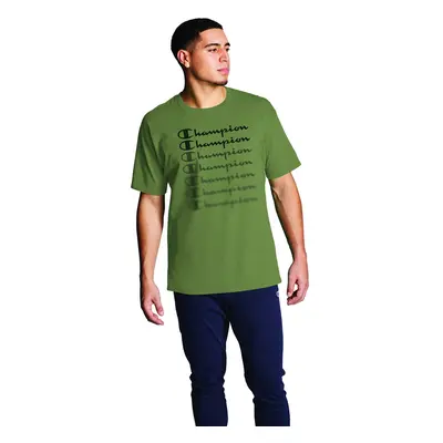 Champion Men's T-Shirt Men's Crewneck Cotton Tee Men's Mid-Weight T