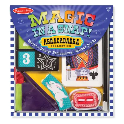 Melissa & Doug Magic in a Snap! Abracadabra Collection Magic Tricks Set (10 pcs) - For Kids Ages