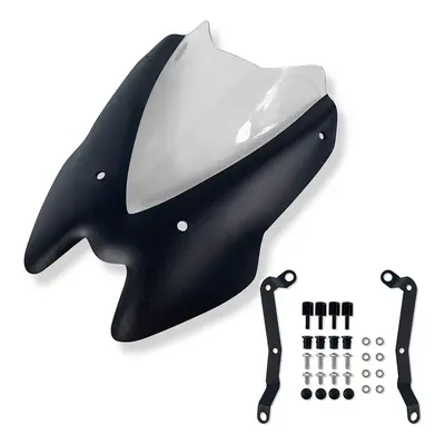 (B-Transparent) z900 screen Motorcycle Accessories Sports Windscreen Windshield Viser