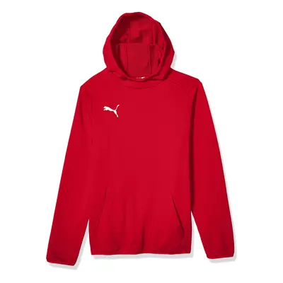 PUMA Unisex-Youth Liga Hoodie Red/White X-Large