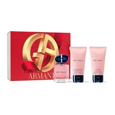 Armani - My Way DÃ¡rkovÃ¡ sada EDP ml, tÄlovÃ© mlÃ©ko ml a sprchovÃ½ gel ml 50ml