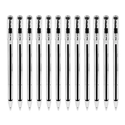 Superb Ball Pen Fine 07mm Tip 025mm Line Black Ref BK77A Pack