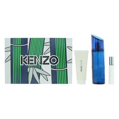 Kenzo Homme Intense Piece Gift Set: Eau de Toilette 110ml - Eau de Parfum 10ml - Shower Gel 75ml