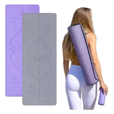 Yoga Mat â Free Yoga Bag Net Included - Alignment System