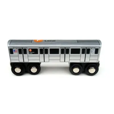 MUNI PALS Munipals New York City Subway Wooden Railway (B Division) F Train/6 Avenue Local-Child