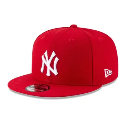 New Era Mens New York Yankees Scarlet Red 9Fifty Adjustable Snapback