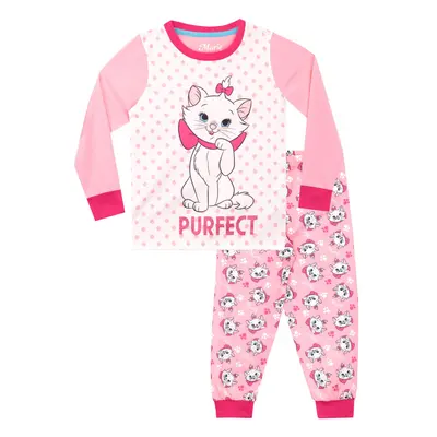 Disney Girls Aristocats Pajamas Pink Size 3T